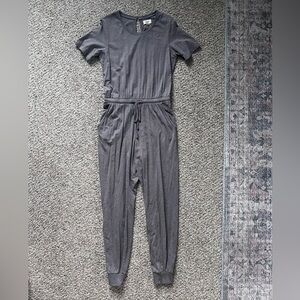 Pact | Gray Jumpsuit